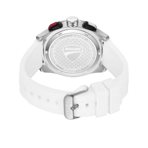 Image of Ducati Extreme Sports Chronograph Analog Quartz Men's Watch with Silicone Strap