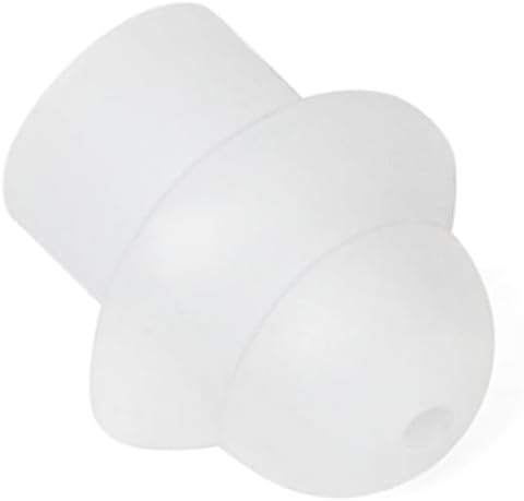 Miniatura 4 de HYS Auriculares ocultos de silicona para las fuerzas del orden, almohadillas de silicona para las orejas de repuesto de Walkie-Talkie, escáneres de