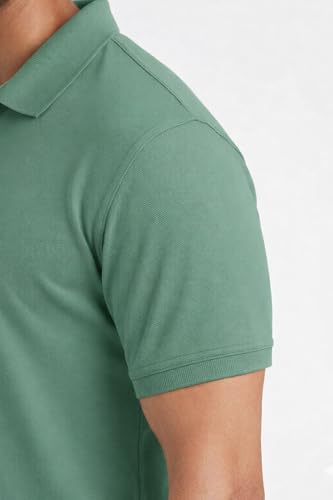 Image of Men's Plain Polo Neck T-Shirt | Comfortable | Stylish Casual & Smart Wear | Half Sleeve | Regular Fit