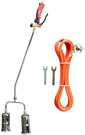 INTEC - Désherbeur thermique à gaz 2 Bruleurs Ø 60 mm Turbo Déten...