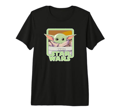 T-shirt Grogu Star Wars coton haut de gamme pour adulte