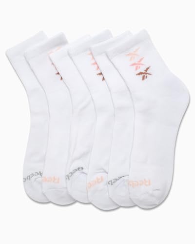 Reebok Women's Socks - Cushion High Quarter Cut Socks (6 Pack)4