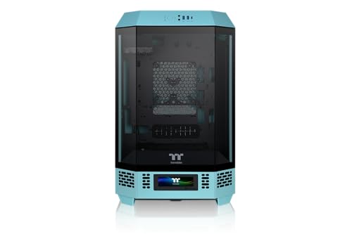 Image of Thermaltake The Tower 300 | Micro Tower Case | Turquoise