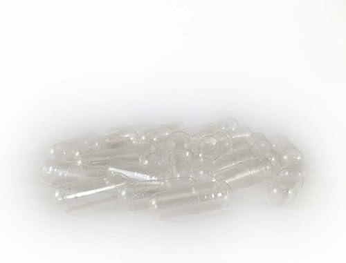 Miniatura 3 de Cápsulas vegetales vacías tamaño 0 natural, 1000 unidades