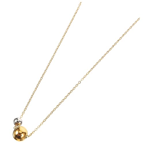 Collier en acier en titane H3TF5J pendentif clavicule élégant en maille fine pour femmes