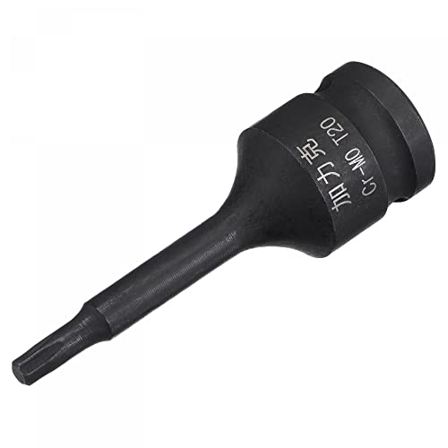 Image of sourcing map T20 Impact Torx Bit Socket, 3/8" Square Drive 60mm Length CR-MO Metric Sizes