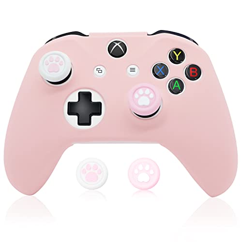 Brhe Xbox Ones Skin Cover,Anti-Slip Silicone Cover Skin Case For Xbox Ones/X Controller With Thumb Grips Caps X 2 #TOP1