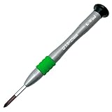 Precision Phillips Screwdriver #0 3mm, Magnetic S2 Steel Tip, Free Spin Cap,...