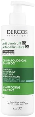 VICHY Dercos Anti Dandruff Normal Ve Yağlı Saçlar İçin Kepek Karşıtı Bakım Şampuanı 390 ml - Görsel 1