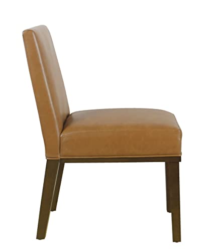 Homepop Dining Chair, Carmel Faux Leather #TOP5