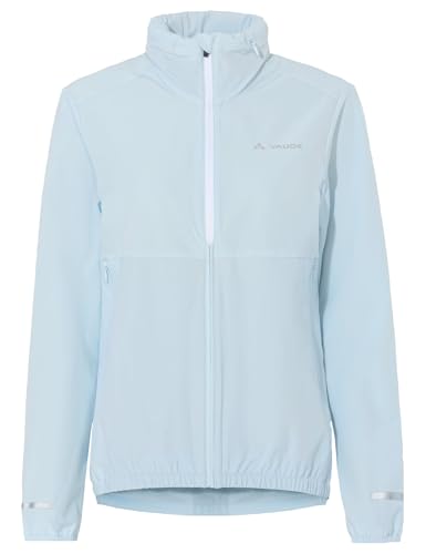 VAUDE Women's Cyclist Air Jacket, Damen Windjacke zum Fahrradfahren, summer blue, 42