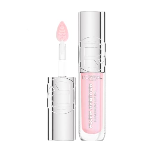 Image of L'Oreal Paris Plump Ambition Hyaluron Plumping Lip Oil, Crystal Clear