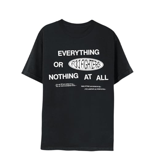 Foo Fighters Everything Or Nothing at All Tee t-shirt mixte