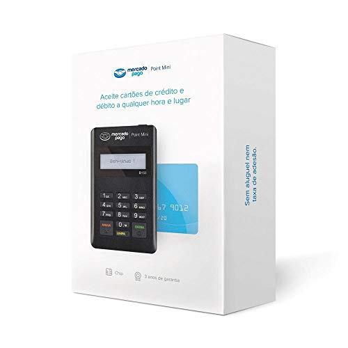 Maquininha De Cartão Leitor Point Mini Bluetooth d150