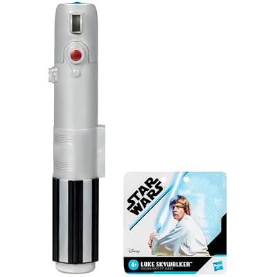 STAR WARS Non-Electronic Luke Skywalker Lightsaber, Officially Licensed Blue Lightsaber, Roleplay Toys Boys & Girls Ages 4+