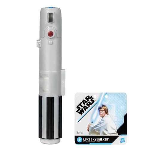 Image of STAR WARS Non-Electronic Luke Skywalker Lightsaber, Officially Licensed Blue Lightsaber, Roleplay Toys Boys & Girls Ages 4+