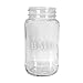 Engraved Monogram Large Mason Jar, 26 oz. Personalized Mason Jar