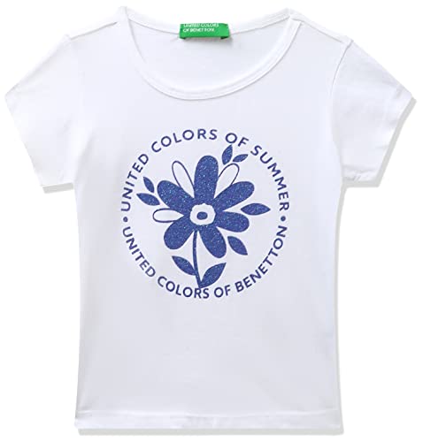 Image of United Colors of Benetton Baby-Girl's Solid Regular Fit T-Shirt
