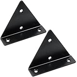 soporte estanteria flotante 【Estable y práctico】Dimensiones totales del soporte: 80mm * 100mm. 2 soportes de estantería flotante negra oculta.Carga máxima: 300kg.Incluye los accesorios de montaje adecuados, tornillos de acero inoxidable de alta calidad y tubos de expansión.