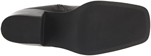 Steve Madden Women's Wells Ankle Boot, Black Leather, 7.5 | Image 3