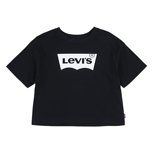 Levi's Kids S/s high rise batwing tee Mädchen Black 12 Jahre