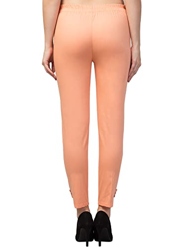 Image of Qute Women's Regular Fit Cotton Blend Casual Trousers (Pack of 1)