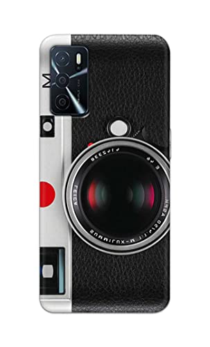 Image of Printed Hard Back Cover Case for Oppo A16 | Oppo A16s Back Cover (Vintage Camera) -702