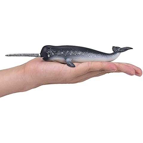 MOJO Premium Hand Painted Sealife Animal Toy Figures (Narwhal) Cover