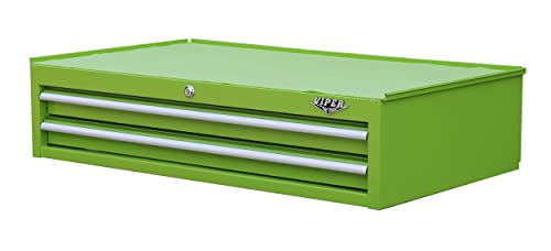 Viper Tool Storage 41-Inch 2-Drawer Intermediate Chest, Lime Green