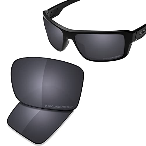 Image of SAUCER Premium Replacement Lenses & Nosepads for Oakley Double Edge OO9380-66mm Sunglasses