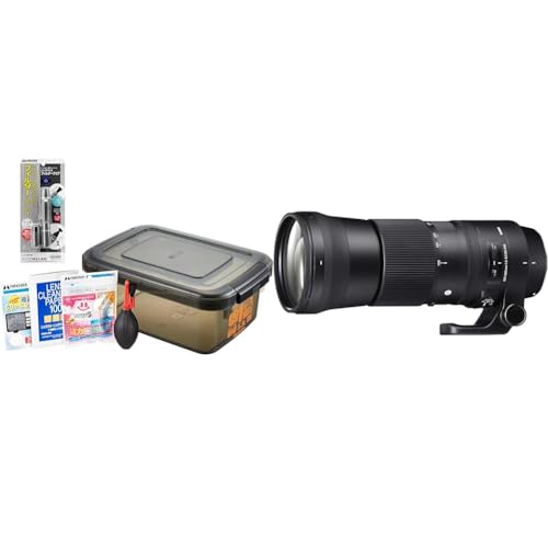 ハクバ レンズ初心者キット+シグマ(Sigma) レンズ 150-600mm F5-6.3 DG OS HSM Nikon ニコン Fマウント ズーム 超望遠 フルサイズ 一眼レフ用 Contemporary
