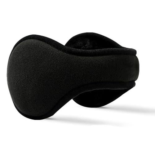 FSMILING Winter Ohrenschützer Herren Ohrenwärmer Damen Schwarz Winter Earmuffs Ear Warmer Für Damen Herren Männer