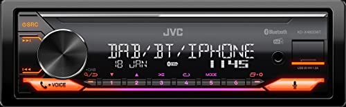 Autoradio Dab+ JVC KD-X482DBT avec Bluetooth pour appels mains libres - 4
