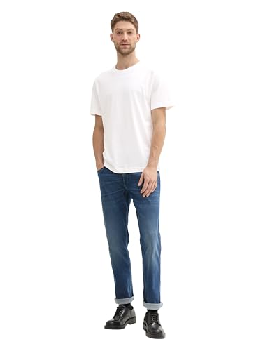 TOM TAILOR Herren Doppelpack T-Shirt mit Rundhals-Ausschnitt aus Baumwolle – Ansicht 3