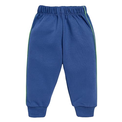 Image of LuvLap Baby Boys Full Sleeve Hooded Sweatshirt & Pyjama Set
