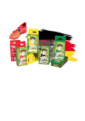 Lazies Schnürsenkel Fixierband (S 28-35 Schwarz) Schnürsenkel Fixierband (S 28-35 Schwarz) Black Kinderfussballschuhe Fußballschuhe Kinderschuhe Kinder Fußball Fussball Kinderfußballschuhe