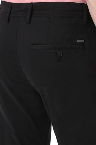 Image of Peter England Men's Skinny Fit Mid Rise Premium Casual Trouser Chinos