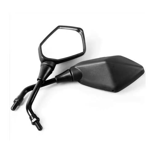 Rétroviseur moto convexe grand champ de vision pour guidon de scooter