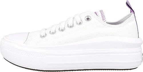 Converse Boy's Chuck Taylor All Star Move Ox-Canvas Color (Big Kid) Platform2