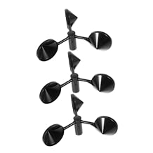 Abaodam 3pcs Handheld Anemometer Wind Cups Wind Speed Tool for Accurate Monitoring