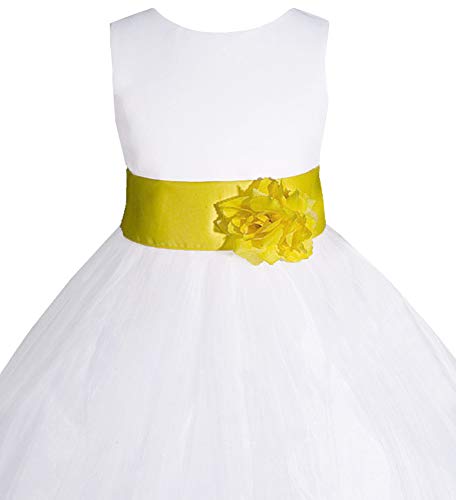 Baby-Girls' Christening Birthday Party Wedding Flower Girl Dress2