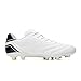 HaloTeam Soccer Shoes Mens Cleats Outdoor Professional Training Turf Football Boots Breathable Athletic Sneaker for AG/FG,White,11 US