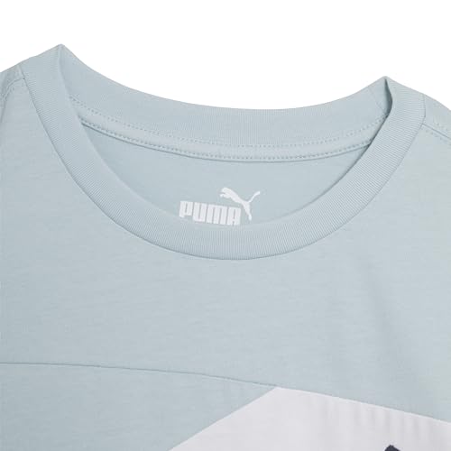 Image of Puma Boys' Short Sleeve Cotton Graphic T-Shirt, Crewneck