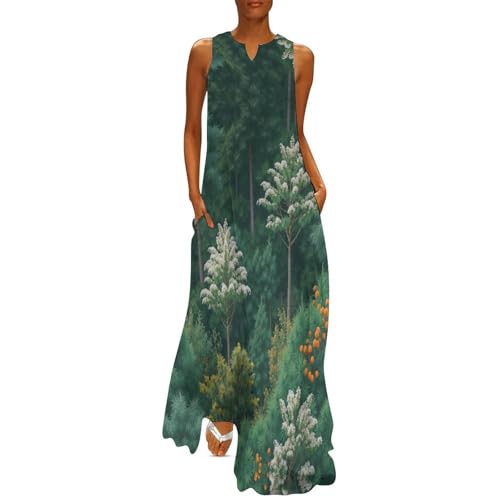 Robe d'été chic et fluide pour vos balades en forêt naturelle