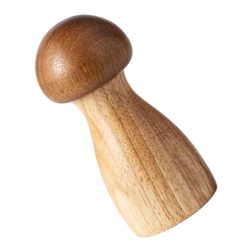 BRIGHTFUFU Pepper Grinder Base Plate Pan Stands Pots Sea Salt Manual Salt Seasoning Bottle Kitchen Supplies Manual Pepper Grinding Tool Small Pepper Refillable Pepper Crusher Spice Wooden