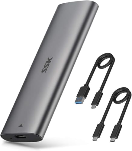 Kit con adaptadores para SSD M.2 NVME SATA USB 3.2 Gen 2 miniatura 1