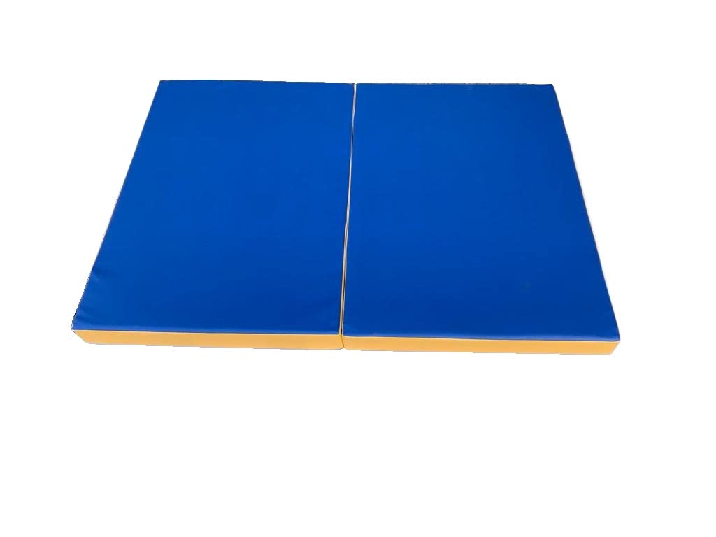NiroSport Turnmatte 140 x 100 x 8 cm RG 25 klappbar Weichbodenmatte Matte Gymnastikmatte Fitnessmatte Sportmatte Trainingsmatte Bodenmatte Schutzmatte Übungsmatte wasserdicht faltbar Gästebett