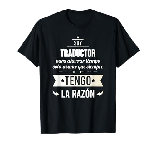 Regalos para traductores - Idea de regalos Camiseta