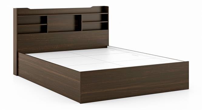 Royal Interiors Engineered Wooden King Size Bed with Box Storage | Hydraulic and Headboard Storage for Bedroom Furniture | Palang for Living Room | Double Bed Cot with Box Storage Without Mattress