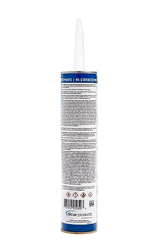 Dicor Corporation 351CSCL-1 Clear Cap Sealant 10 Oz Tube